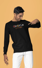 Msah Giyim 2 İplik Pamuklu Şardonsuz Slim Fit Bisiklet Yaka Baskılı Sweatshirt - Görsel 2